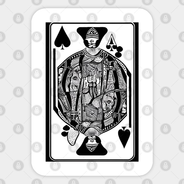 Playing card Sticker by EMP